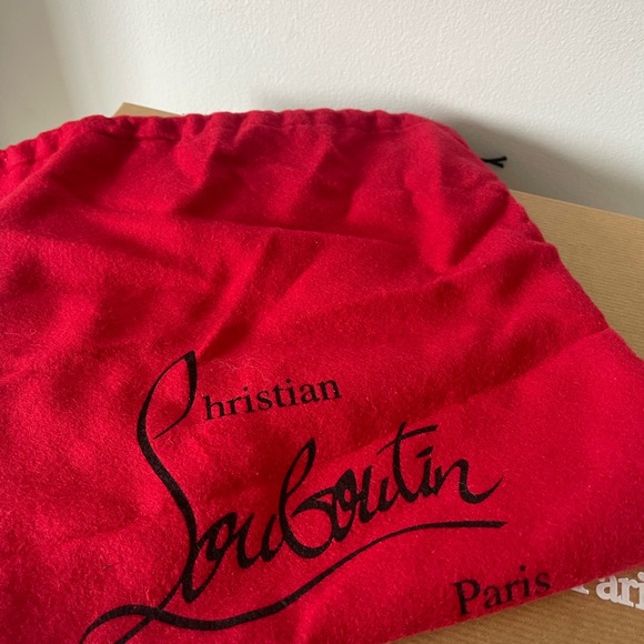 Christian Louboutin Lady Peep Toe Pump Heels - Picture 3 of 4